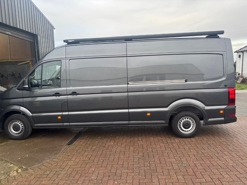 A custom VW Crafter conversion built by Fox Red Campers